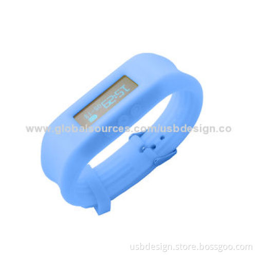 Colorful Bluetooth Wristband with Sleep Monitor and Pedometer
